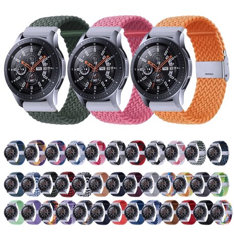 Samsung Galaxy Watch 4 - 40mm / 44mm - Geflochtenes Armband - Rot