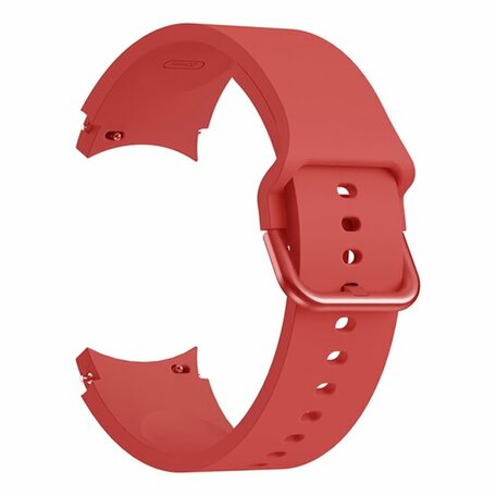 Samsung Galaxy Watch 4 - 40mm & 44mm - Klassisches Sportarmband - Rot