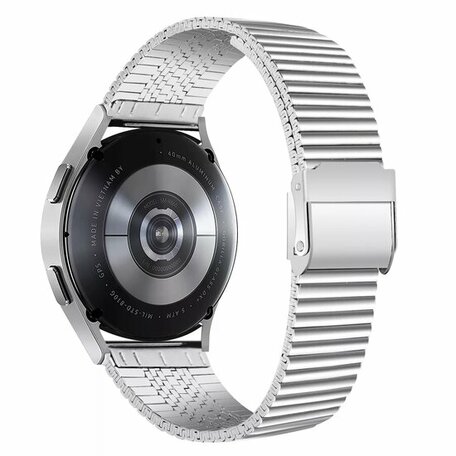 Samsung Galaxy Watch 4 - 40mm & 44mm - Stahl-Edelstahlband - Silber