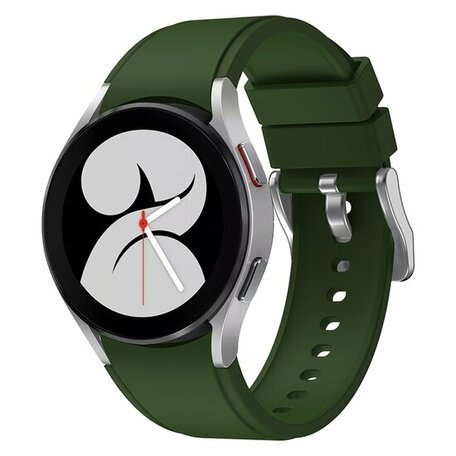 Samsung Galaxy Watch 4 - 40mm & 44mm - Silikon-Sportband - Grün