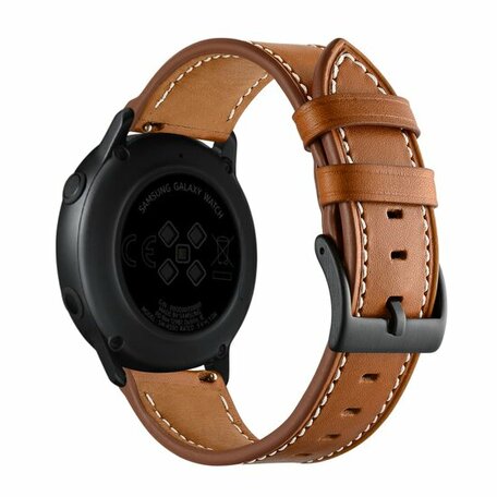 Samsung Galaxy Watch 4 - 40mm & 44mm - Lederband - Braun