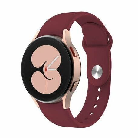 Samsung Galaxy Watch 4 - 40mm & 44mm - Sportarmband - Bordeaux