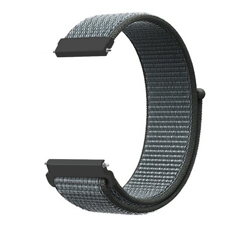 Samsung Galaxy Watch 4 - 40mm / 44mm - Sport Loop Armband - Dunkelgrau / Blau gemischt