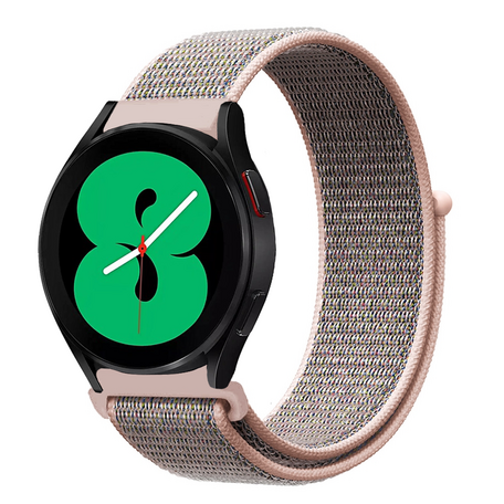 Samsung Galaxy Watch 4 - 40mm / 44mm - Sport Loop Armband - Sand rosa