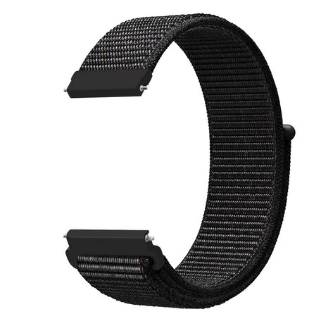 Samsung Galaxy Watch 4 - 40mm / 44mm - Sport Loop Armband - Schwarz marmoriert