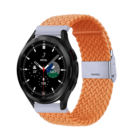 Samsung Galaxy Watch 4 Classic - 42mm / 46mm - Geflochtenes Armband - Orange