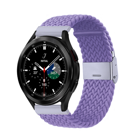 Samsung Galaxy Watch 4 Classic - 42mm / 46mm - Geflochtenes Armband - Lila