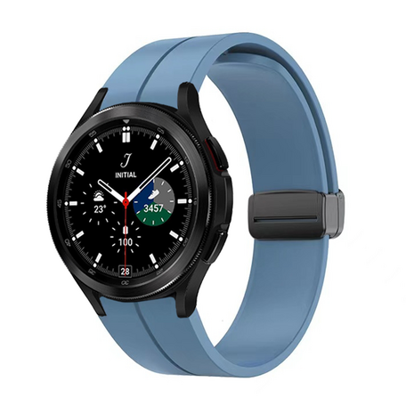 Samsung Galaxy Watch 4 Classic - 42mm & 46mm - D-Schnallen-Sportarmband - Blau