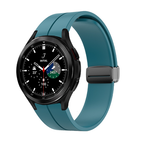 Samsung Galaxy Watch 4 Classic - 42mm & 46mm - D-Schnalle Sportarmband - Blau grün