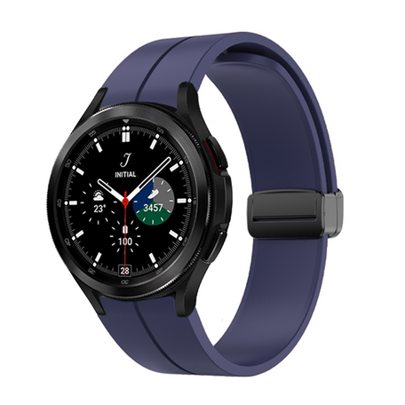 Samsung Galaxy Watch 4 Classic - 42mm & 46mm - D-Schnallen-Sportarmband - Dunkelblau