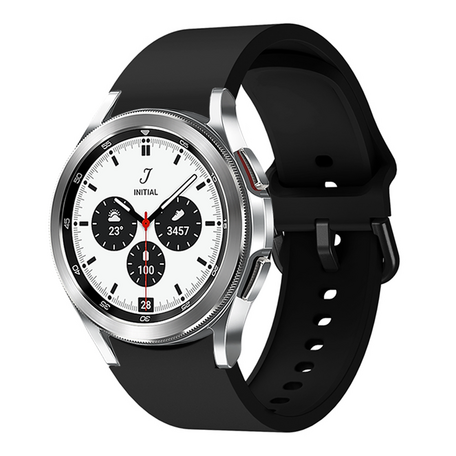 Samsung Galaxy Watch 4 Classic - 42mm & 46mm - Klassisches Sportarmband - Schwarz