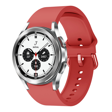 Samsung Galaxy Watch 4 Classic - 42mm & 46mm - Klassisches Sportarmband - Rot