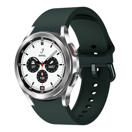 Samsung Galaxy Watch 4 Classic - 42mm & 46mm - Klassisches Sportarmband - Dunkelgrün