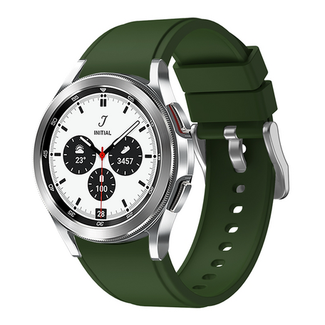 Samsung Galaxy Watch 4 Classic - 42mm & 46mm - Silikon-Sportband - Grün