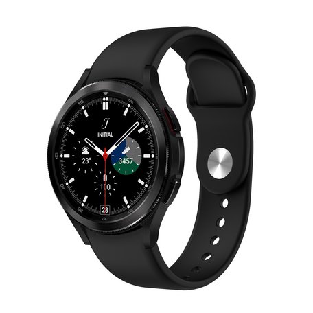 Samsung Galaxy Watch 4 Classic - 42mm & 46mm - Sportarmband - Schwarz