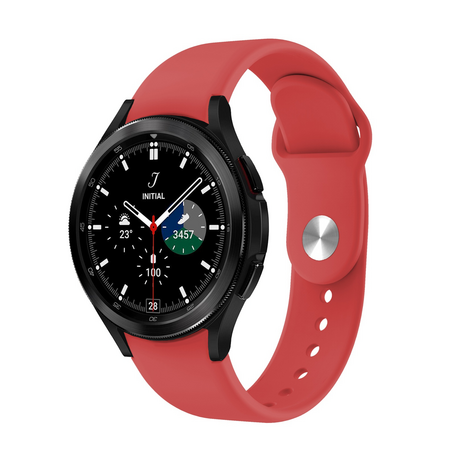 Samsung Galaxy Watch 4 Classic - 42mm & 46mm - Sportarmband - Rot