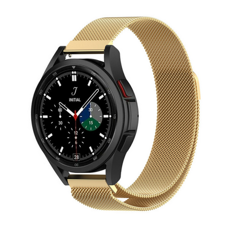 Samsung Galaxy Watch 4 Classic - 42mm / 46mm - Milanaise Armband - Gold