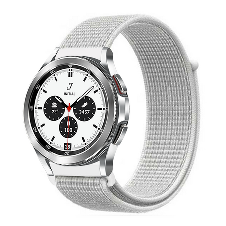 Samsung Galaxy Watch 4 Classic - 42mm / 46mm - Sport Loop Armband - Weiß
