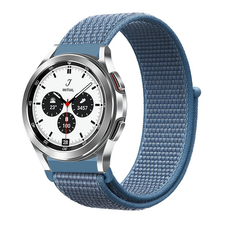 Samsung Galaxy Watch 4 Classic - 42mm / 46mm - Sport Loop Armband - Denim blau