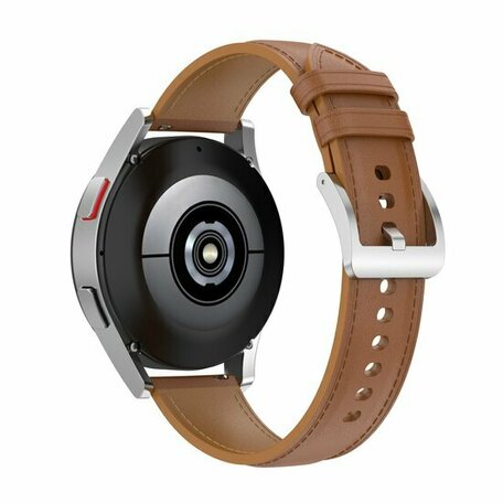 Samsung Galaxy Watch 3 - 45mm - Luxus-Lederarmband - Hellbraun