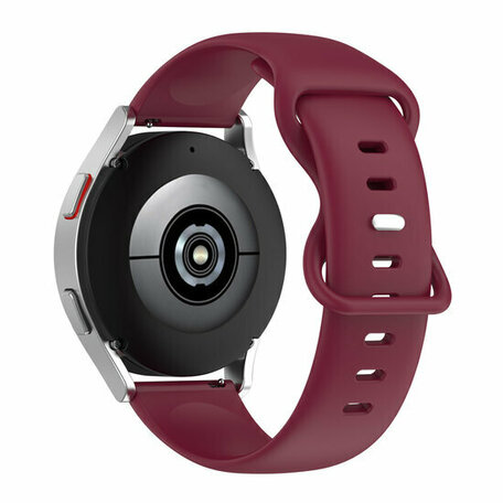 Samsung Galaxy Watch 3 - 45mm - Festes Sportband - Bordeaux