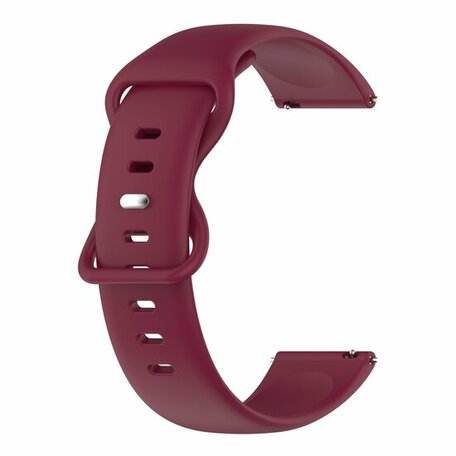 Samsung Galaxy Watch 3 - 41mm - Unifarbenes Sportband - Bordeaux