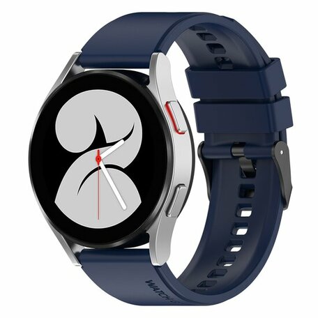 Samsung Galaxy Watch Active 2 - Armband mit Silikonschließe - Dunkelblau