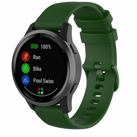 Samsung Galaxy Watch Active 2 - Motiv Sportband - Grün