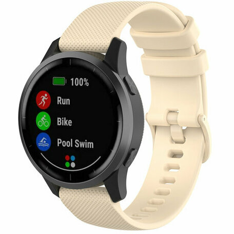 Samsung Galaxy Watch Active 2 - Motiv Sportband - Beige