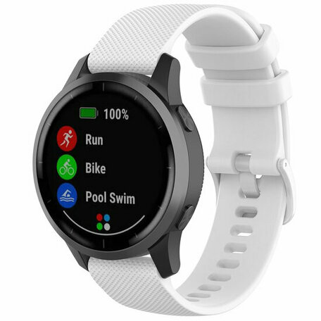 Samsung Galaxy Watch Active 2 - Motiv Sportband - Weiß