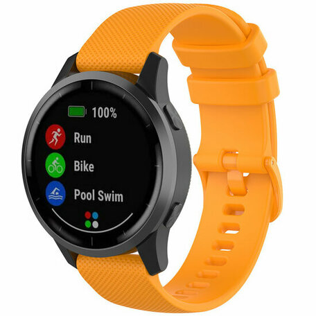 Samsung Galaxy Watch Active 2 - Motiv Sportband - Orange