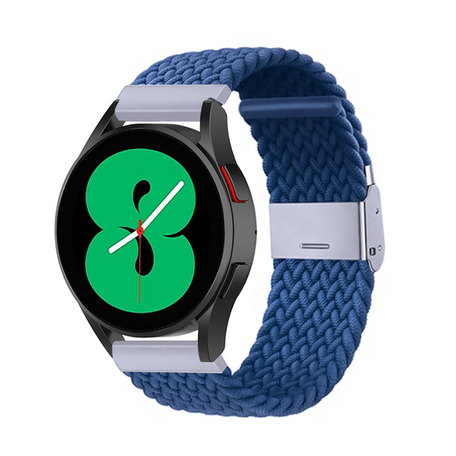 Samsung Galaxy Watch Active 2 - Geflochtenes Armband - Blau