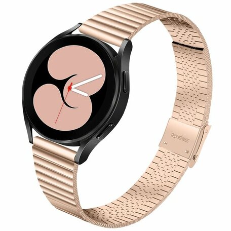 Samsung Galaxy Watch Active 2 - Stahl-Edelstahlband - Champagner-Gold