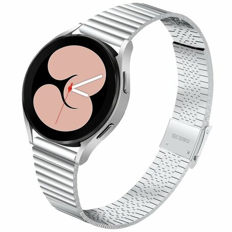 Samsung Galaxy Watch Active 2 - Stahl-Edelstahlband - Silber