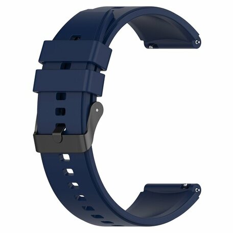 Samsung Galaxy Watch - 42mm - Armband mit Silikonschließe - Dunkelblau
