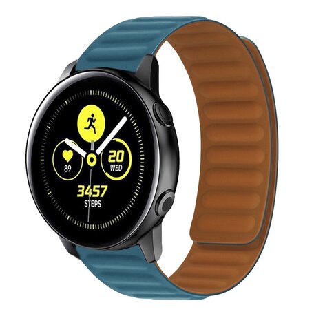 Silikon Loop Armband - Blau grün - Samsung Galaxy Watch Active 2
