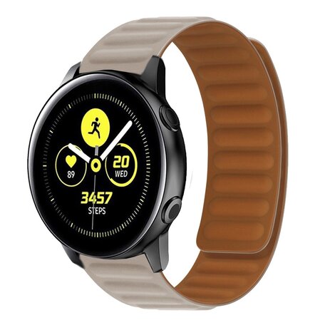 Silikon-Schleifenband - Khaki - Samsung Galaxy Watch Active 2