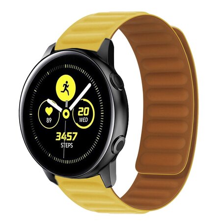 Silikon-Schleifenband - Gelb - Samsung Galaxy Watch Active 2