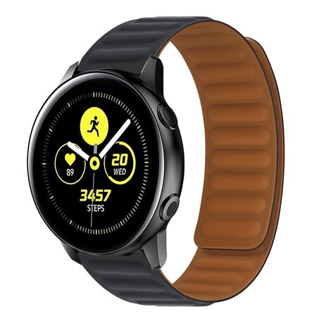 Silikon-Schleifenband - Schwarz - Samsung Galaxy Watch Active 2