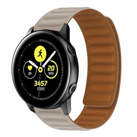 Silikon-Schleifenband - Khaki - Samsung Galaxy Watch 3 - 41mm