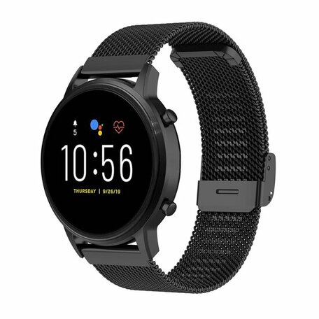 Samsung Galaxy Watch 3 - 45mm - Milanaise-Armband mit Schließe - Schwarz