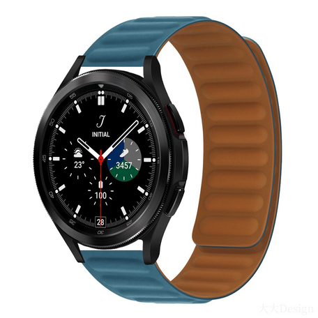 Silikon Loop Armband - Blau grün - Samsung Galaxy Watch 4 Classic - 42mm / 46mm