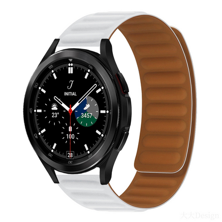 Silikon-Schleifenband - Weiß - Samsung Galaxy Watch 4 Classic - 42mm / 46mm