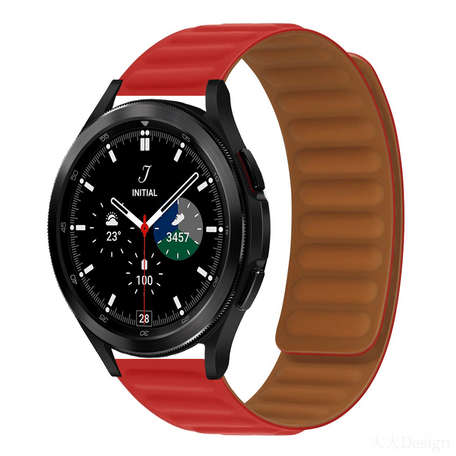 Silikon-Schleifenband - Rot - Samsung Galaxy Watch 4 Classic - 42mm / 46mm