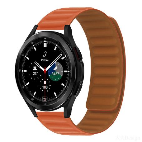 Silikon-Schleifenband - Orange - Samsung Galaxy Watch 4 Classic - 42mm / 46mm