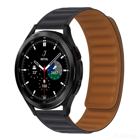 Silikon-Schleifenband - Schwarz - Samsung Galaxy Watch 4 Classic - 42mm / 46mm