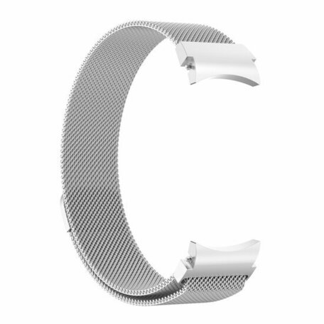 Samsung Galaxy Watch 4 - 40mm / 44mm - Milanaise Armband (runder Anschluss) - Silber