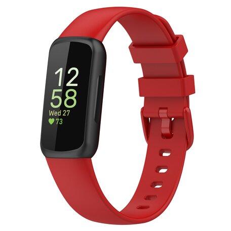 Fitbit Inspire 3 - Sportarmband mit Schnalle - Größe: Klein - Rot