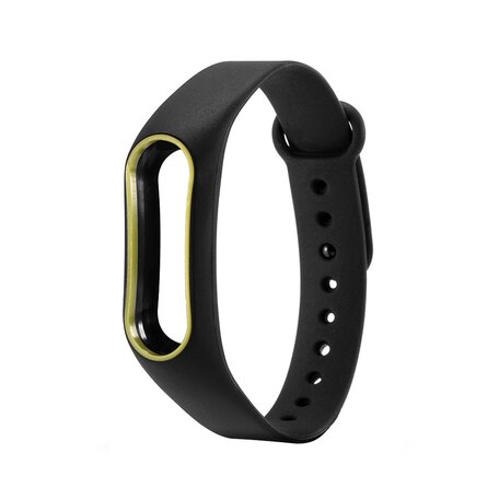 Xiaomi Mi band 2 DUO COLOR Armband für CA0600B - Schwarz/Gelb