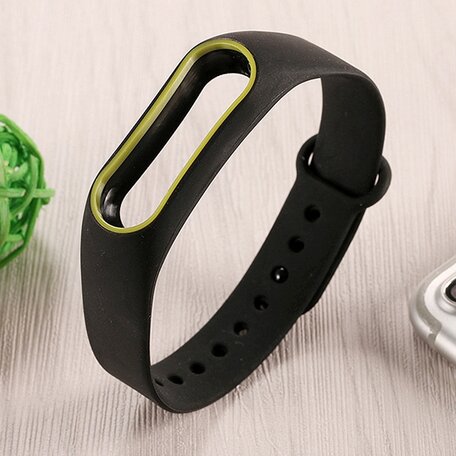 Xiaomi Mi band 2 DUO COLOR Armband für CA0600B - Schwarz/Gelb